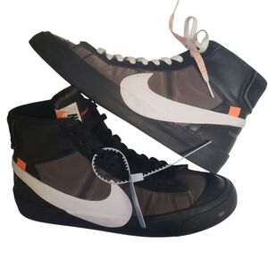 Nike Blazer Mid Off-White Grim Reaper AA3832-001 Halloween 2018 Size 10.5 No Box